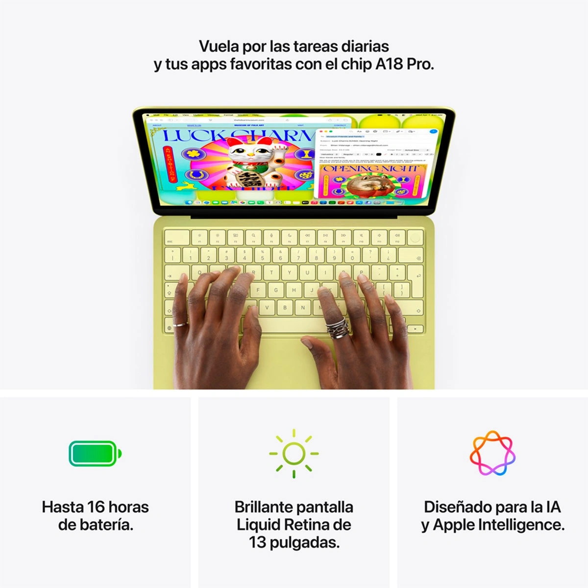 MACBOOK NEO APPLE 8GB 512GB TECLADO EN ESPAÑOL - 9