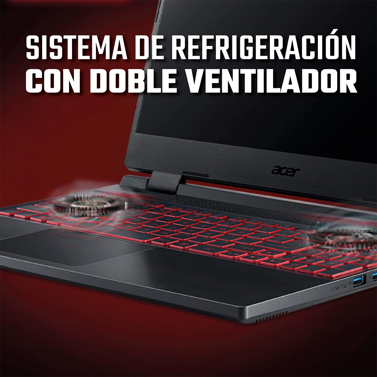 LAPTOP ACER NITRO 5 AN515-58-77GL INTEL CORE I7 16GB RAM 512GB SSD RTX 3050 15.6” - 8