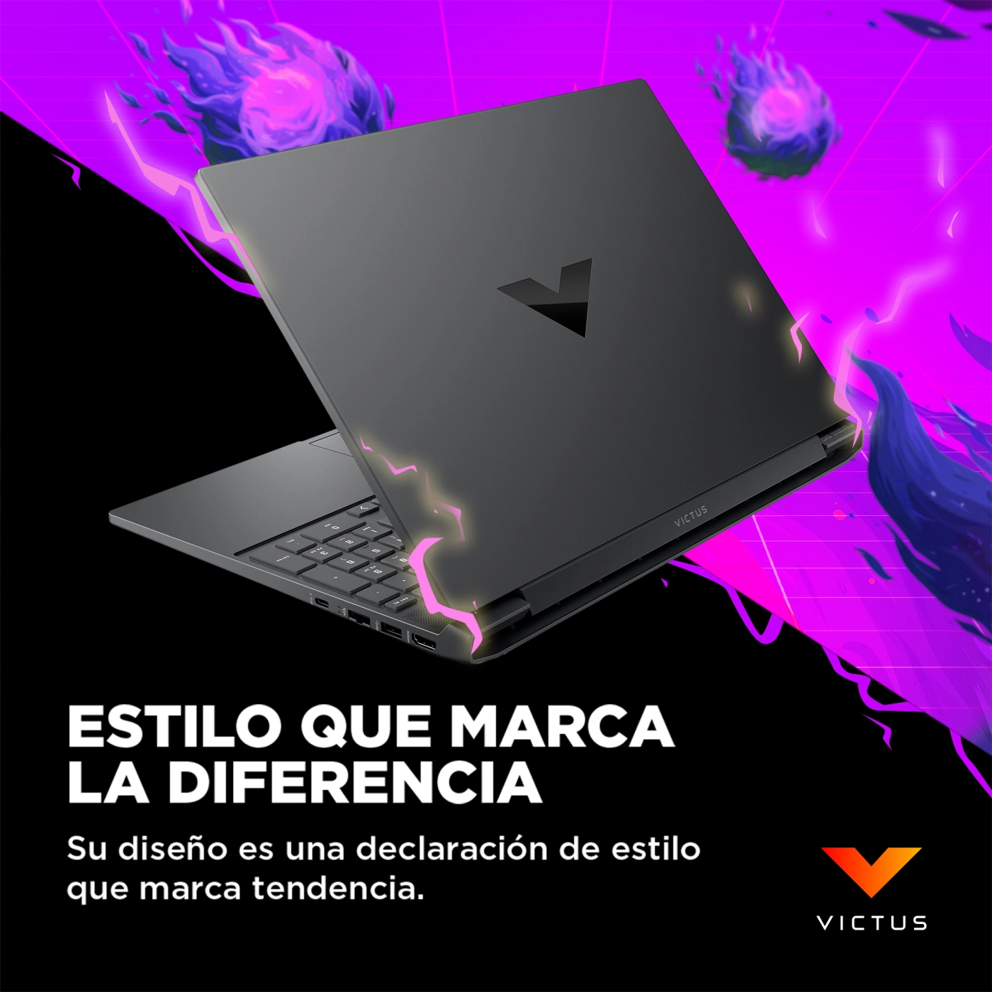 LAPTOP HP GAMING VICTUS 15-FA2018LA INTEL CORE I5 8GB RAM 512GB SSD 15.6” RTX 4050 - 10