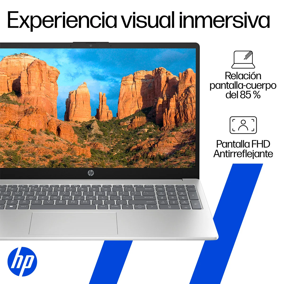 LAPTOP HP AI 15-FD2351LA INTEL CORE ULTRA 5 8GB RAM 512GB SSD TOUCH 15.6” - 8