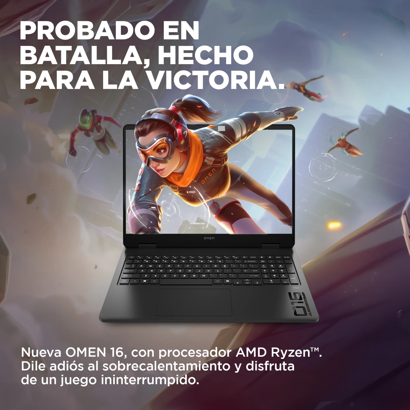 LAPTOP HP GAMING OMEN 16-AP0013LA AMD RYZEN 9 24GB RAM 512GB SSD 16” - 8