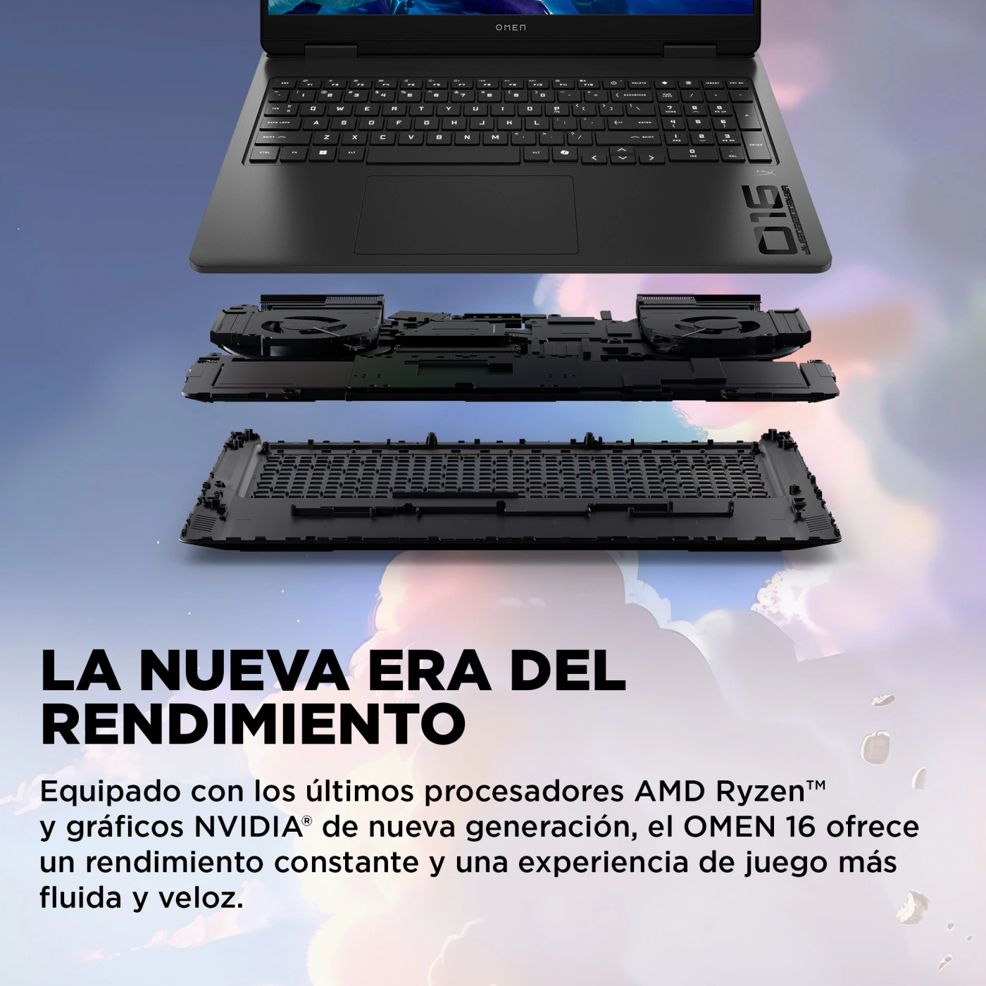 LAPTOP HP GAMING OMEN 16-AP0013LA AMD RYZEN 9 24GB RAM 512GB SSD 16” - 9