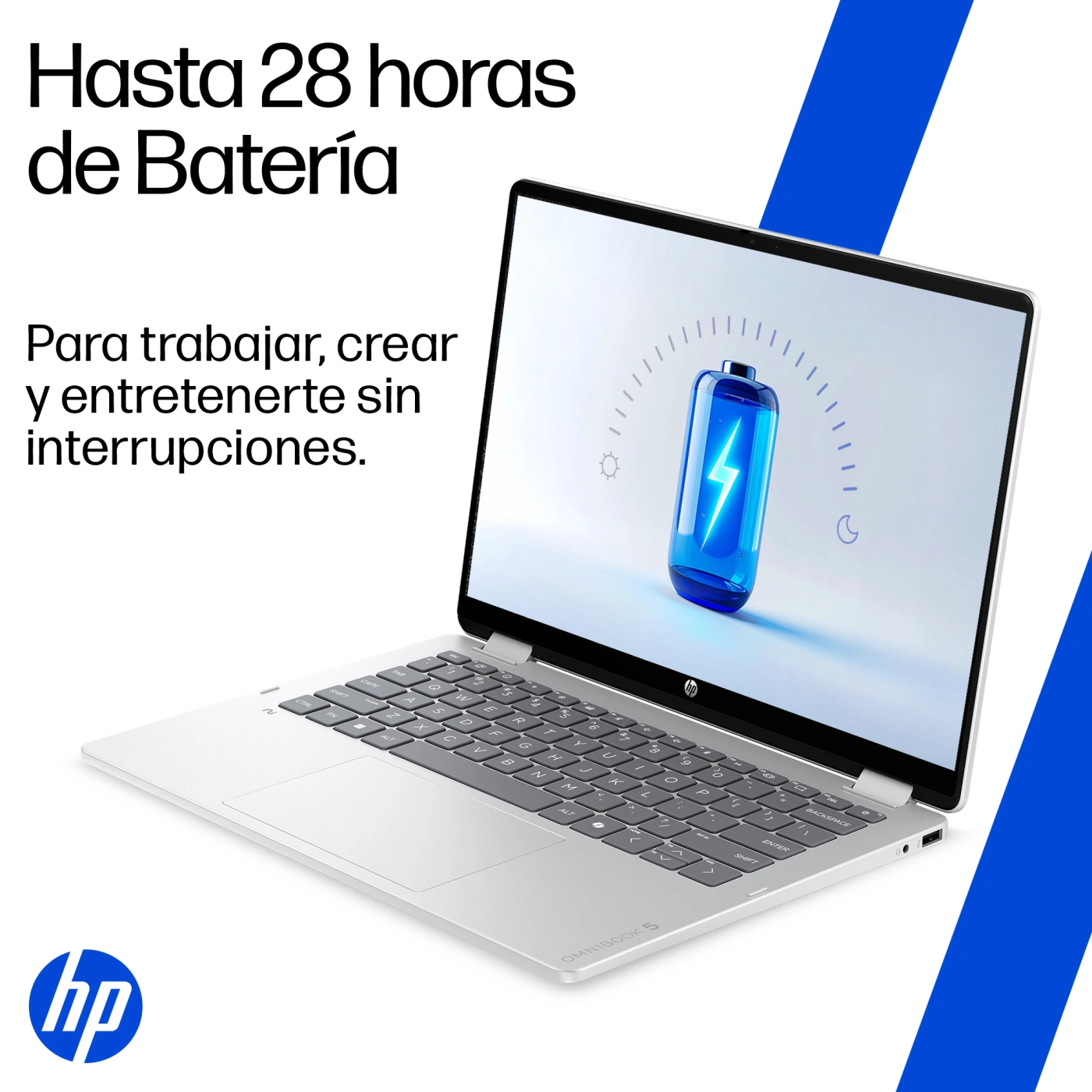 LAPTOP HP OMNIBOOK 5 14-KM0050LA INTEL CORE ULTRA 5 16 GB RAM 512 GB SSD 14" - 3