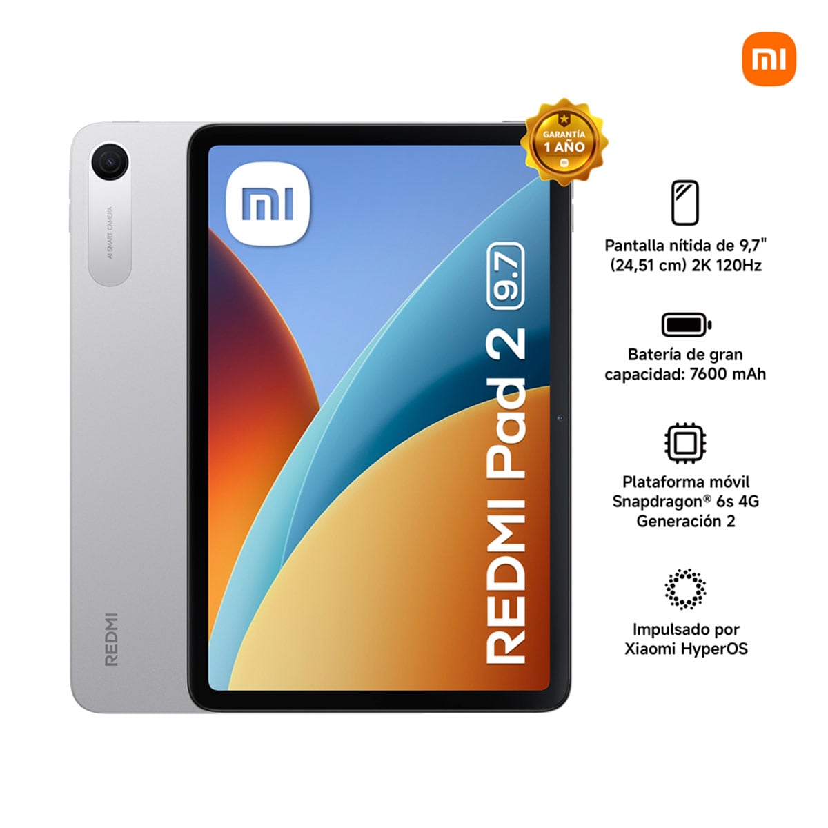 TABLET XIAOMI REDMI PAD 2 9.7” 128GB - 2