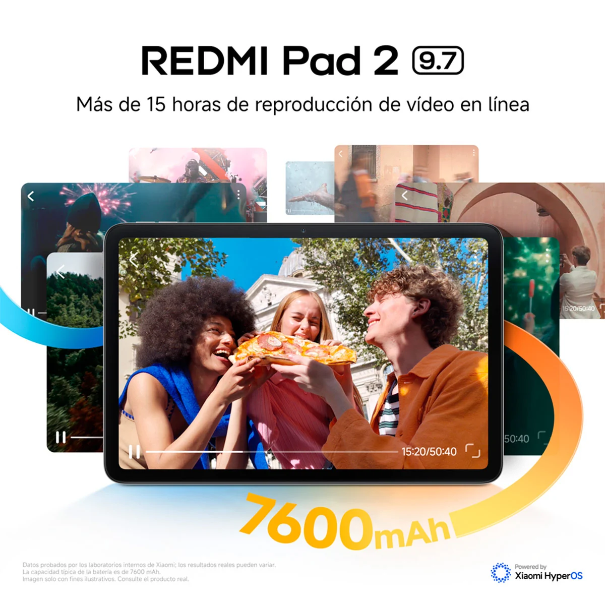 TABLET XIAOMI REDMI PAD 2 9.7” 128GB - 6
