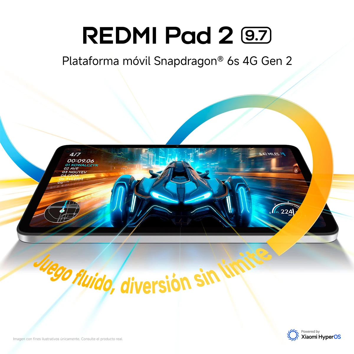 TABLET XIAOMI REDMI PAD 2 9.7” 128GB - 7