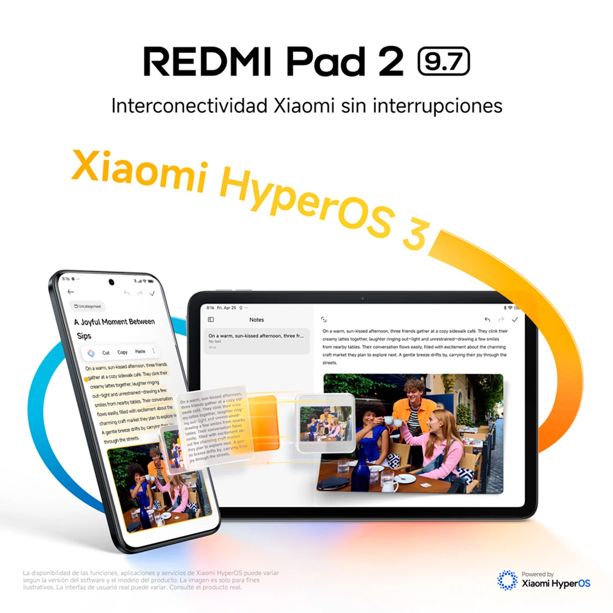TABLET XIAOMI REDMI PAD 2 9.7” 128GB - 8