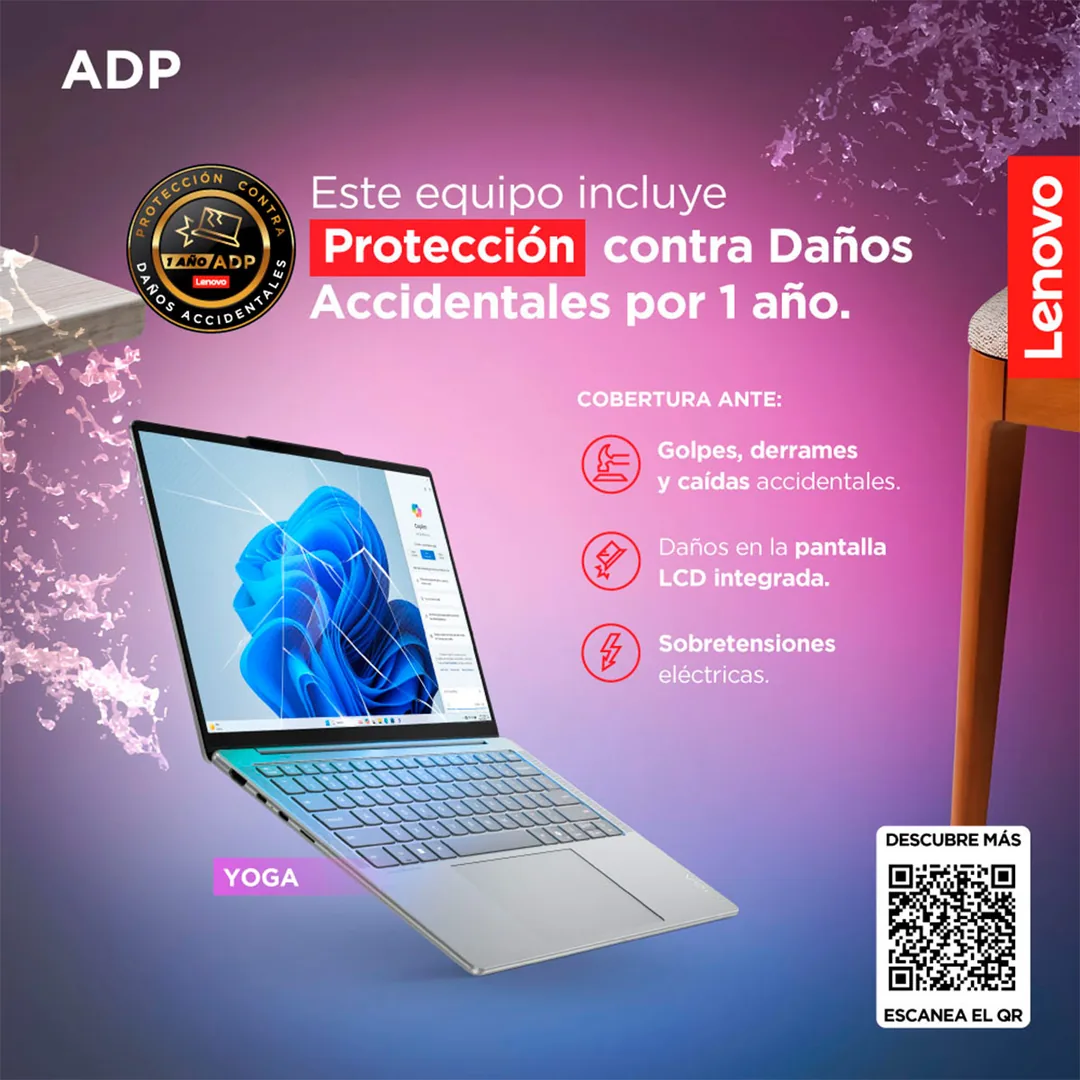 LAPTOP LENOVO YOGA 7 2 EN 1 AMD RYZEN AI 7 32GB 512GB SSD 14" - 2