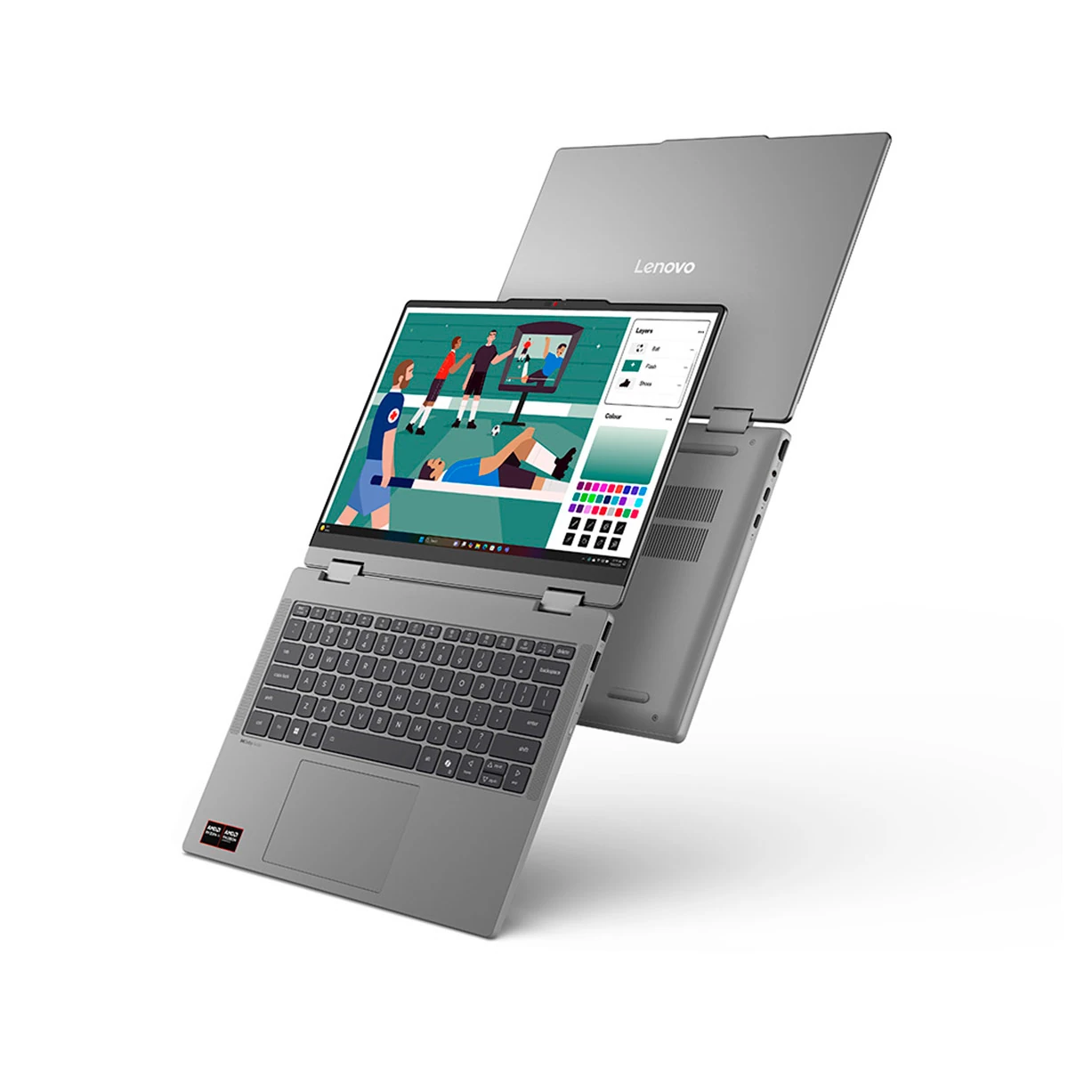 LAPTOP LENOVO IDEAPAD 5 2 EN 1 AMD RYZEN 7 16GB RAM 512GB SSD TOUCH 14” - 13