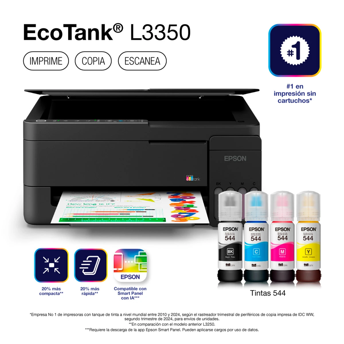 IMPRESORA MULTIFUNCIONAL EPSON L3350 - 2