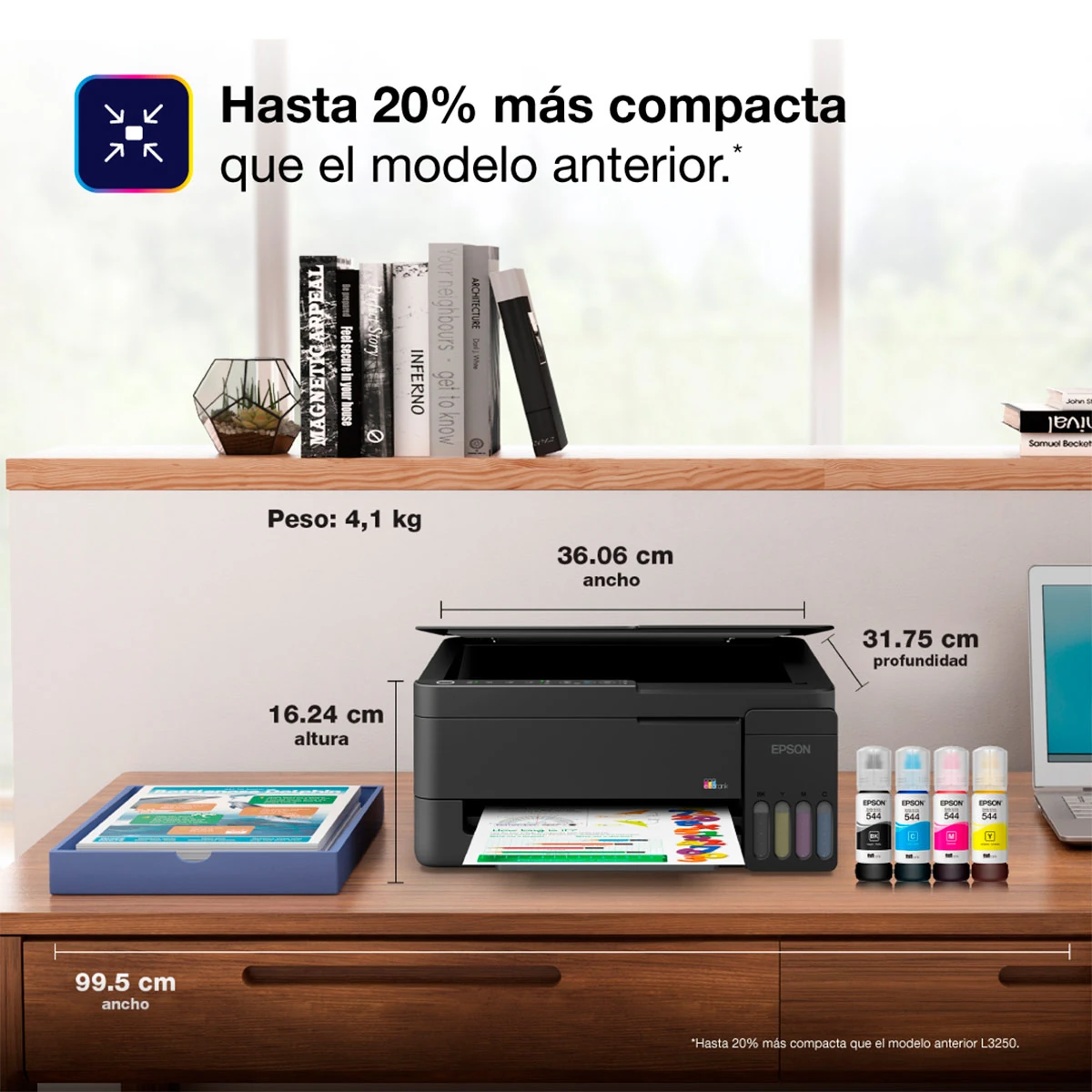 IMPRESORA MULTIFUNCIONAL EPSON L3350 - 8