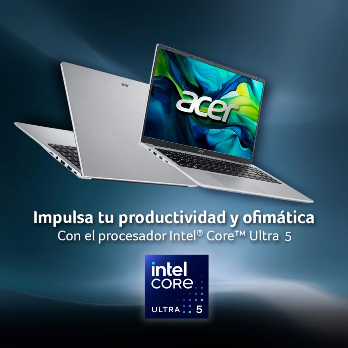LAPTOP ACER ASPIRE LITE INTEL CORE ULTRA 5 16GB RAM 512GB SSD 15.6” - 11