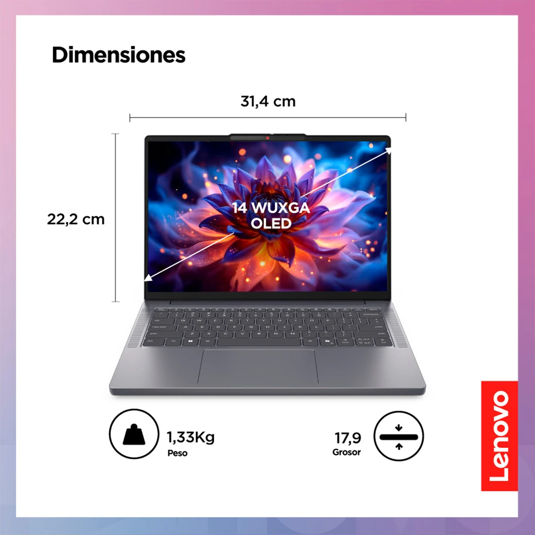 LAPTOP LENOVO IDEAPAD SLIM 3I INTEL CORE 5 16GB 512GB SSD 14" - 2
