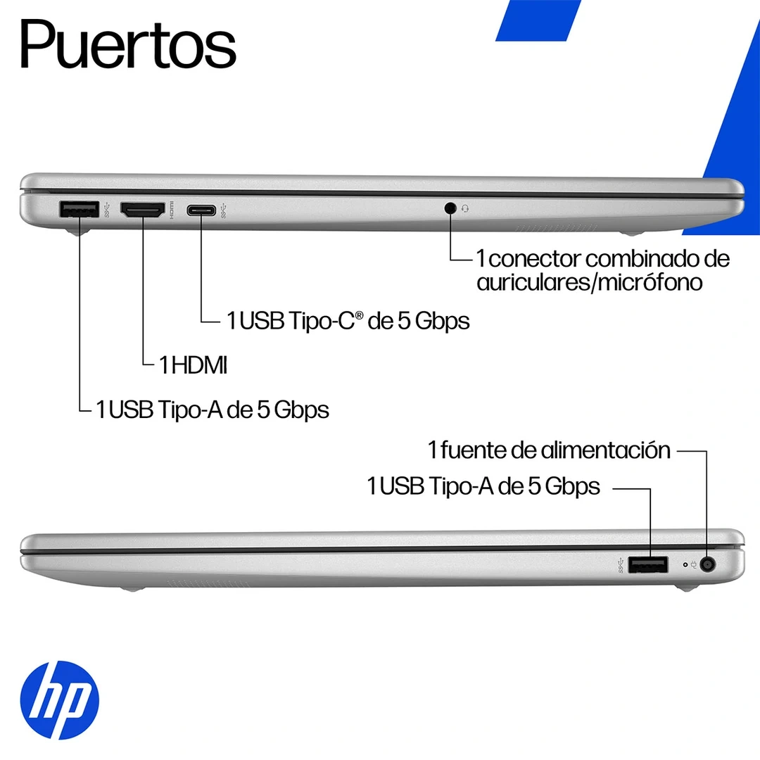 LAPTOP HP 15-FC0372LA AMD RYZEN 7 16 GB RAM 512 GB SSD, 15.6" FHD - 7