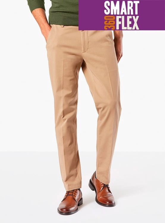 PANTALÓN HOMBRE DOCKERS BEIGE WORKDAY - 1