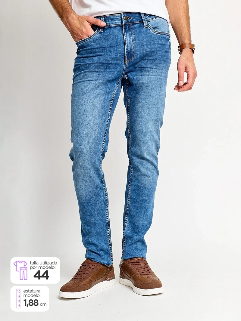 JEAN SKINNY FIT HOMBRE MARQUIS - 1