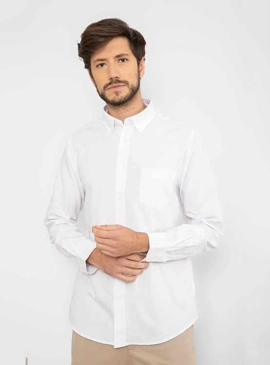 CAMISA MANGA LARGA HOMBRE KENNETH STEVENS OXF NOOS - 3