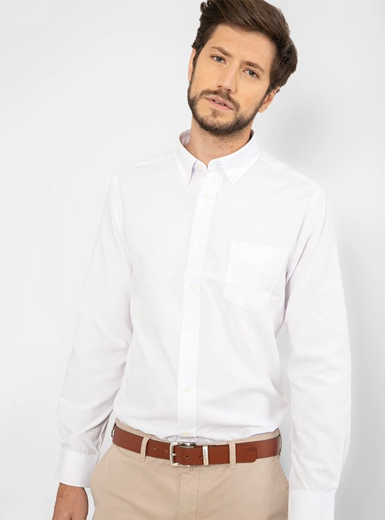 CAMISA MANGA LARGA HOMBRE KENNETH STEVENS OXF NOOS - 1