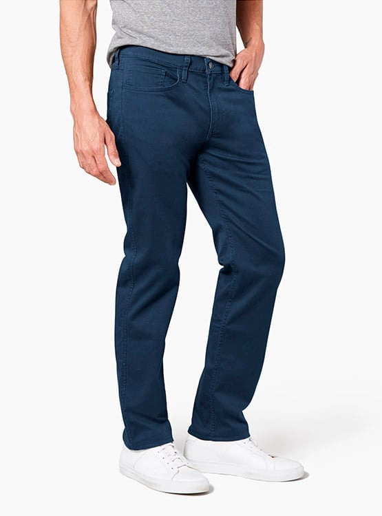 PANTALÓN HOMBRE DOCKERS AZUL NEW CUT - 2