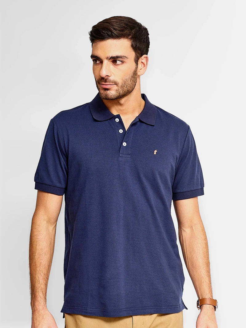 POLO MANGA CORTA ALGODÓN HOMBRE KENNETH STEVENS - 1