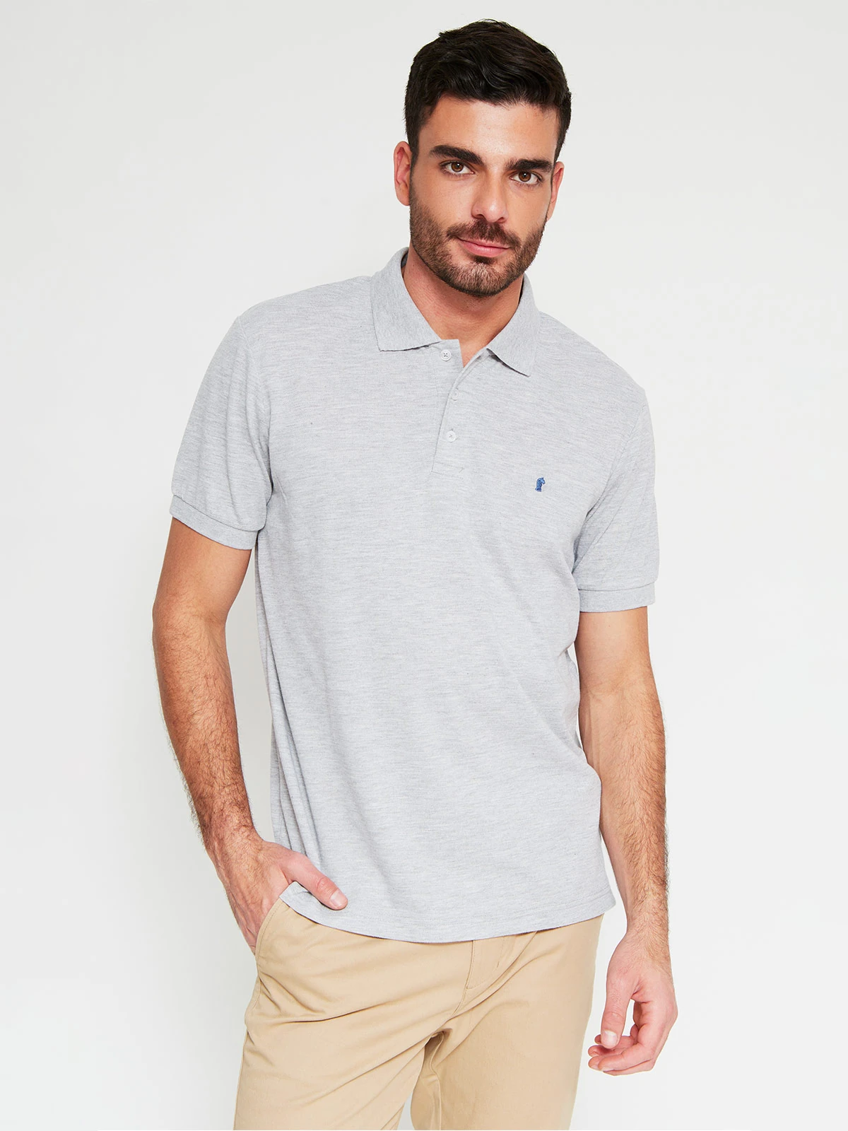POLO MANGA CORTA ALGODÓN HOMBRE KENNETH STEVENS - 1