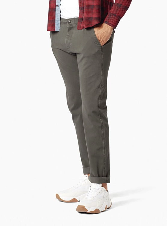 PANTALÓN HOMBRE DOCKERS GRIS ULTIMATE - 1