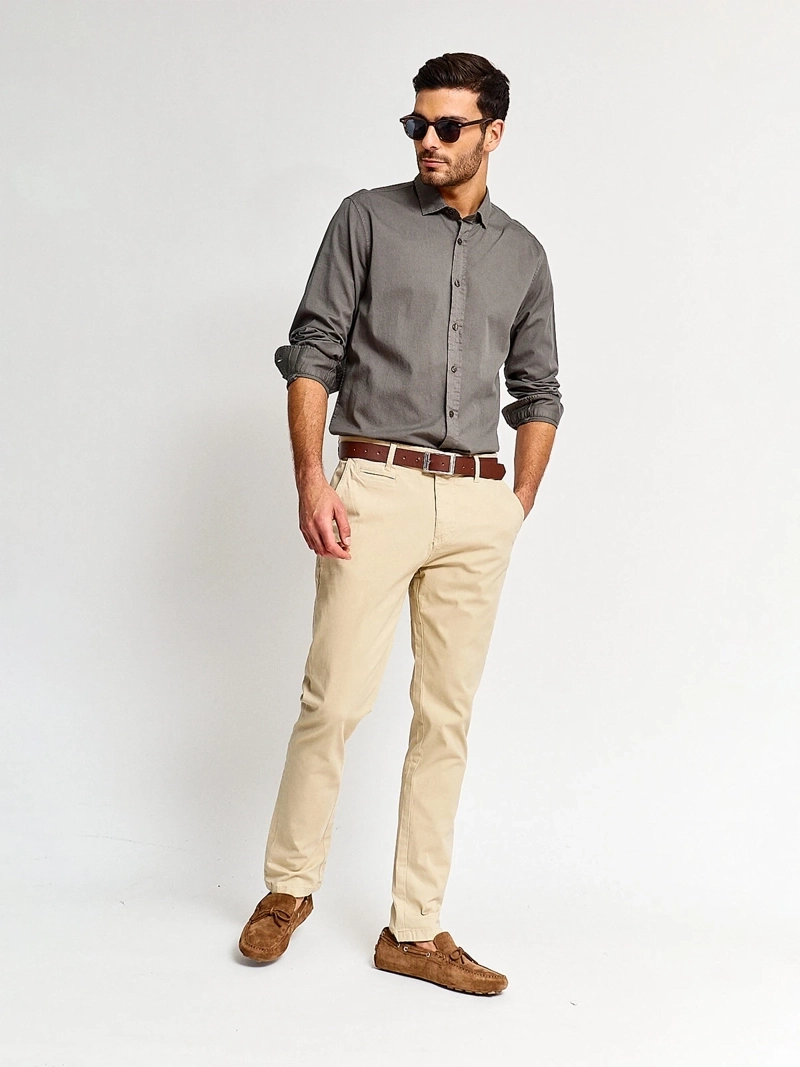 PANTALÓN ALGODÓN HOMBRE CACHAREL SPORT - 4