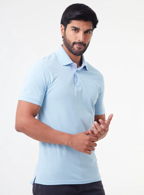 POLO MANGA CORTA HOMBRE CACHAREL CUEOX - 3