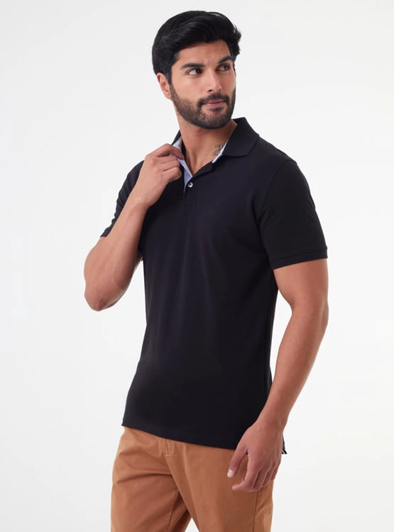 POLO MANGA CORTA HOMBRE CACHAREL CUEOX - 3