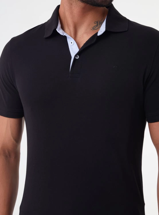 POLO MANGA CORTA HOMBRE CACHAREL CUEOX - 4