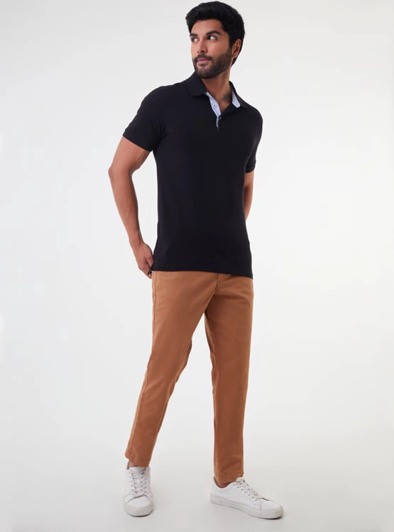 POLO MANGA CORTA HOMBRE CACHAREL CUEOX - 5