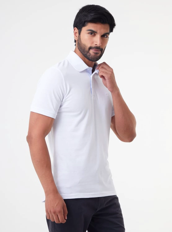 POLO MANGA CORTA HOMBRE CACHAREL CUEOX - 3