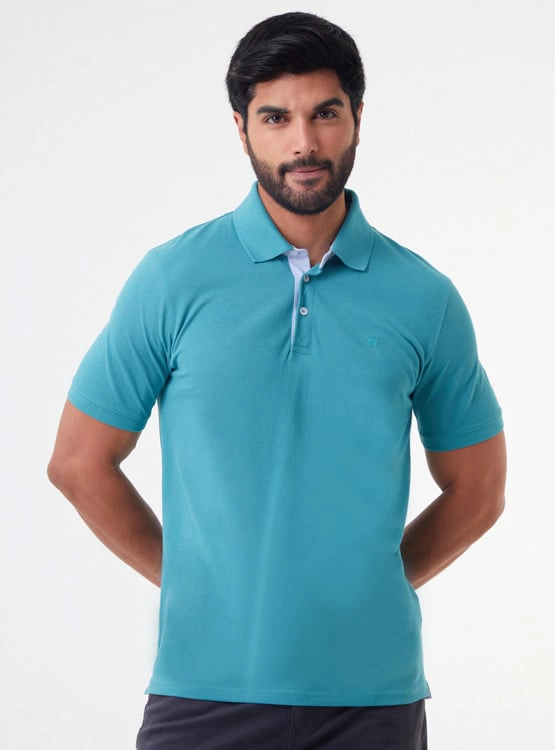 POLO MANGA CORTA HOMBRE CACHAREL CUEOX - 1