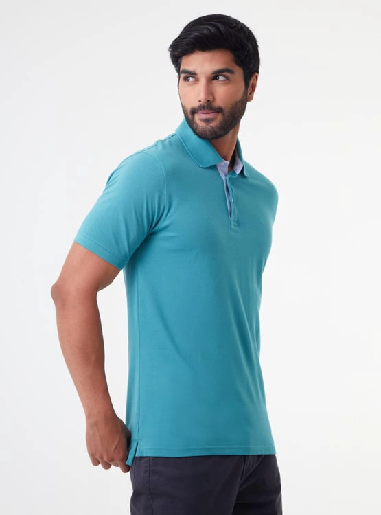 POLO MANGA CORTA HOMBRE CACHAREL CUEOX - 3
