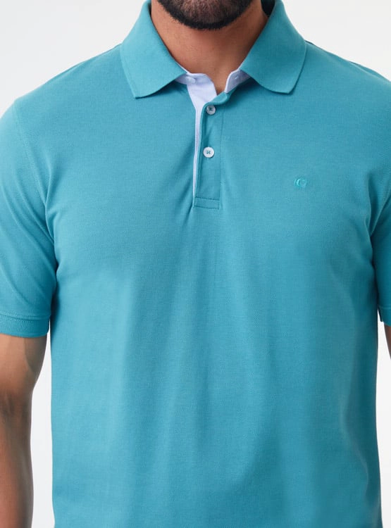 POLO MANGA CORTA HOMBRE CACHAREL CUEOX - 4