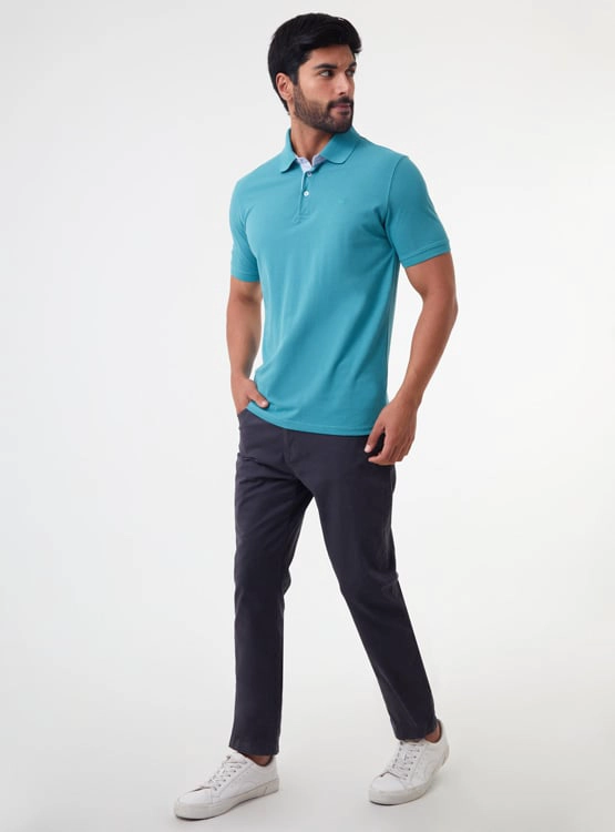 POLO MANGA CORTA HOMBRE CACHAREL CUEOX - 5