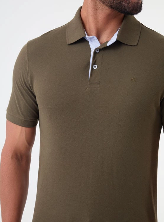 POLO MANGA CORTA HOMBRE CACHAREL CUEOX - 4