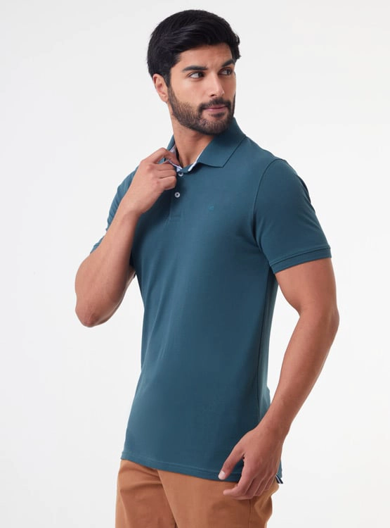 POLO MANGA CORTA HOMBRE CACHAREL CUEOX - 3