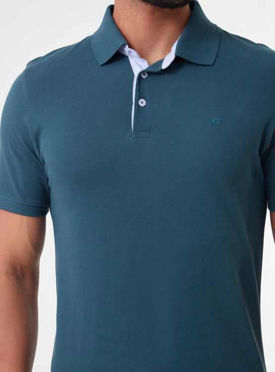 POLO MANGA CORTA HOMBRE CACHAREL CUEOX - 4