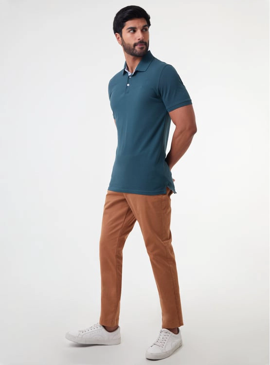 POLO MANGA CORTA HOMBRE CACHAREL CUEOX - 5