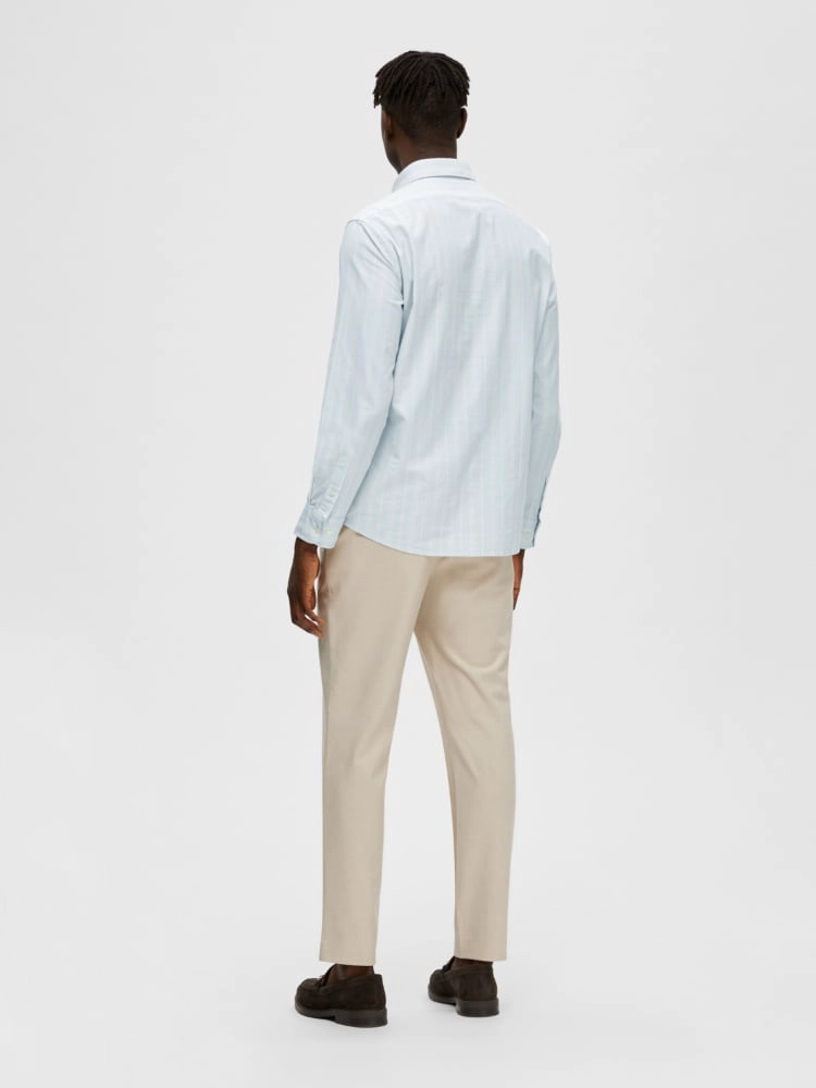 CAMISA MANGA LARGA ALGODÓN HOMBRE SELECTED OXFORD - 5