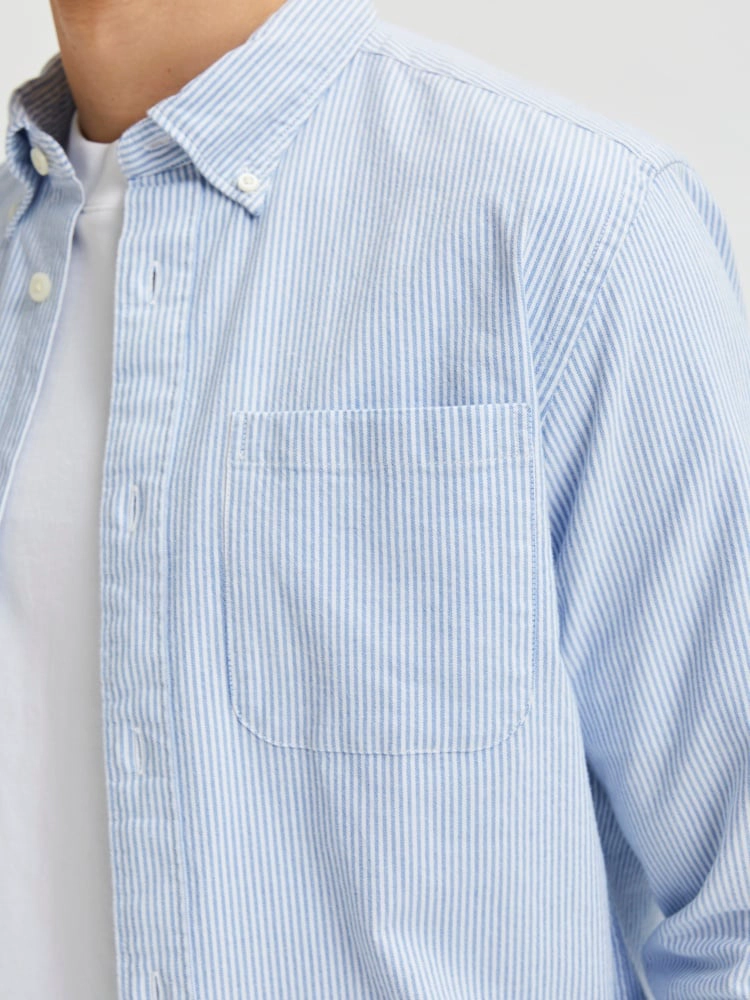 CAMISA MANGA LARGA ALGODÓN HOMBRE SELECTED OXFORD - 4
