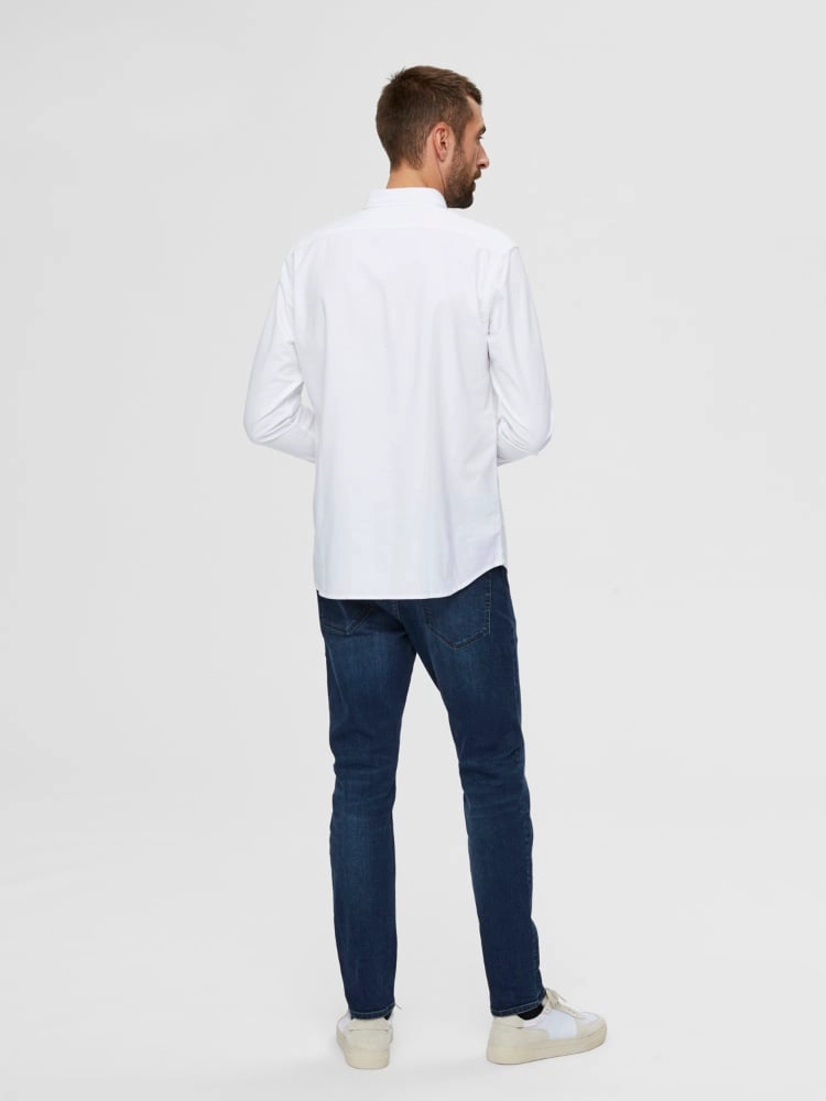 CAMISA MANGA LARGA ALGODÓN HOMBRE SELECTED OXFORD - 5