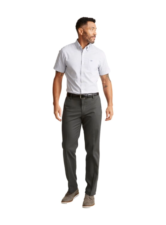 PANTALÓN CASUAL RECTO HOMBRE DOCKERS GRIS SIGNATURE - 4