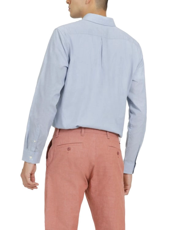CAMISA MANGA LARGA ALGODÓN HOMBRE DOCKERS BLANCO SIGNATURE - 3