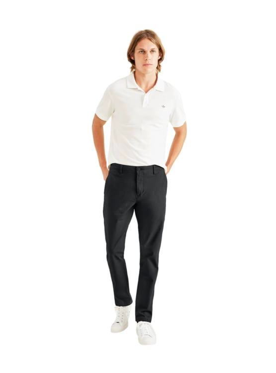 PANTALÓN ALGODÓN HOMBRE DOCKERS NEGRO CASUAL CHINO - 4