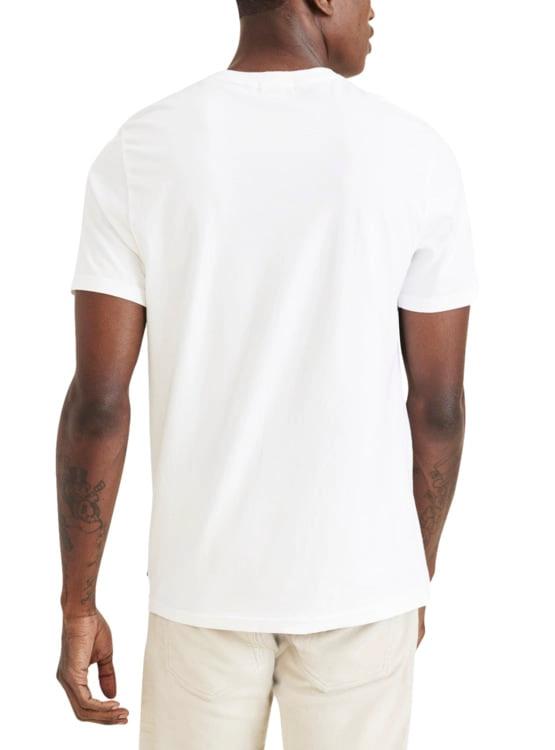 POLO MANGA CORTA ALGODÓN HOMBRE DOCKERS BLANCO CREWNECK TEE - 3
