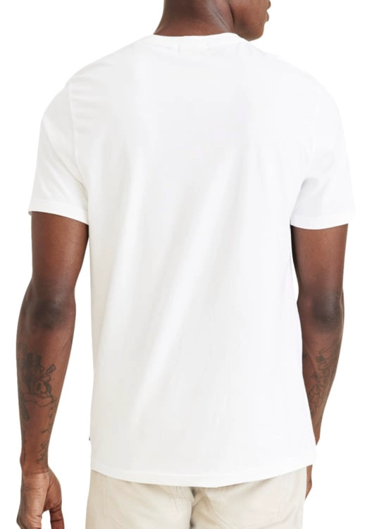 POLO MANGA CORTA ALGODÓN HOMBRE DOCKERS BLANCO CREWNECK TEE - 4