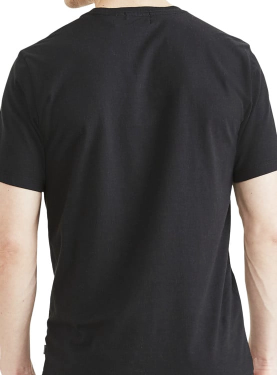 POLO MANGA CORTA ALGODÓN HOMBRE DOCKERS NEGRO CREWNECK TEE - 2