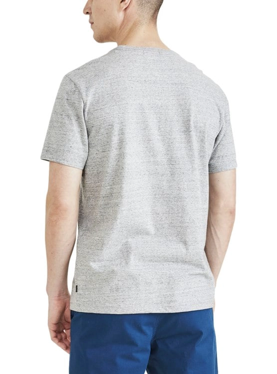 POLO MANGA CORTA ALGODÓN HOMBRE DOCKERS GRIS CREWNECK TEE - 3